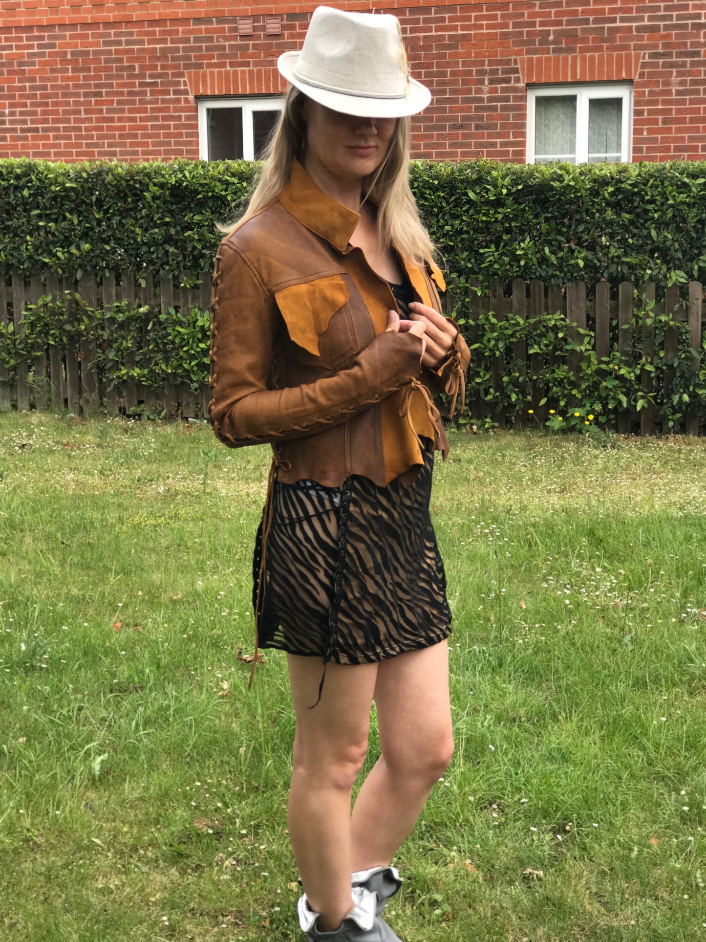 Tan Antique Leather Jacket