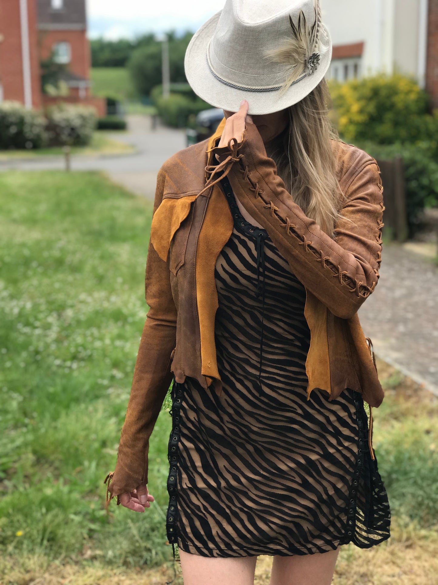 Tan Antique Leather Jacket