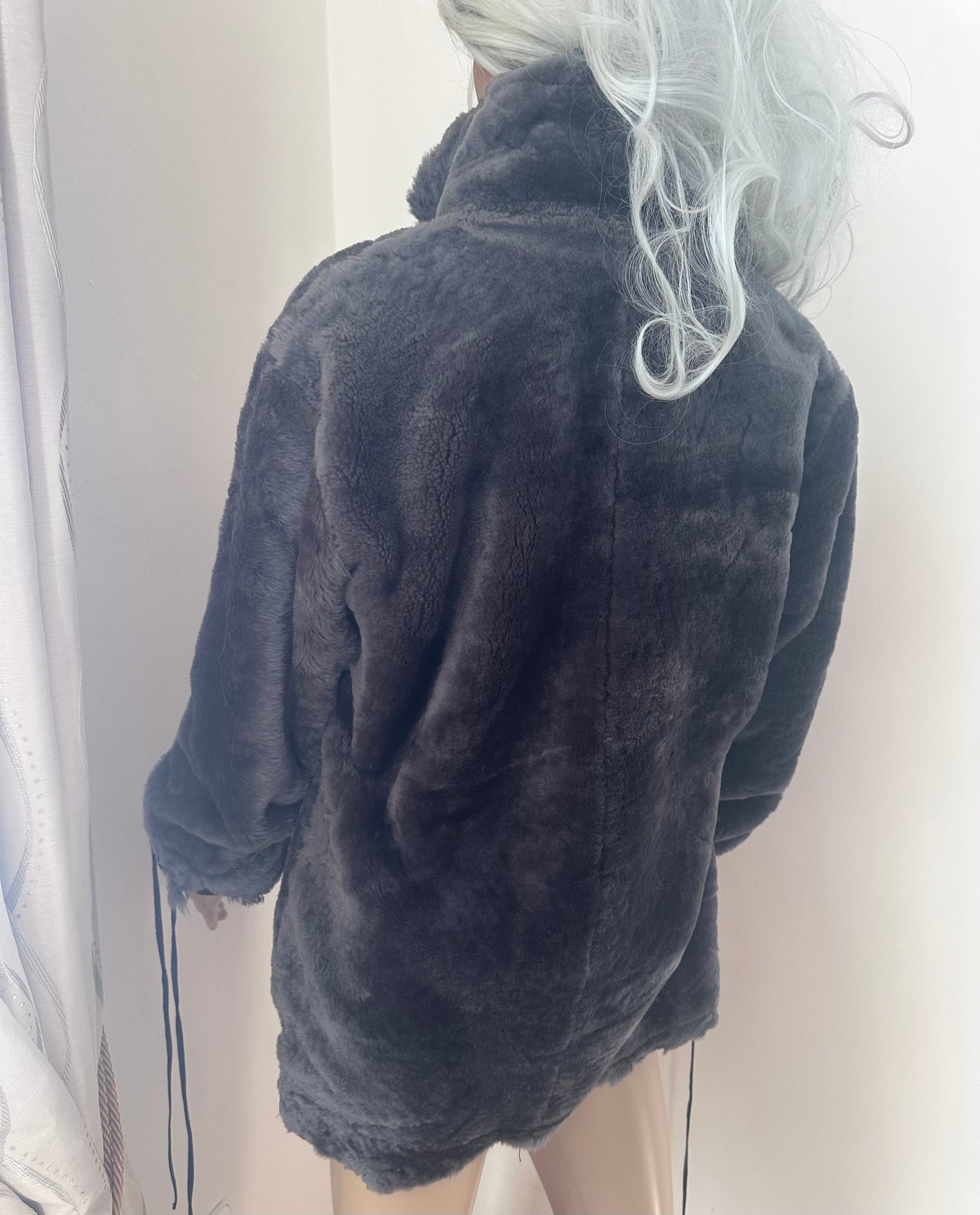 Midnight Ocean Reversible Winter Jacket