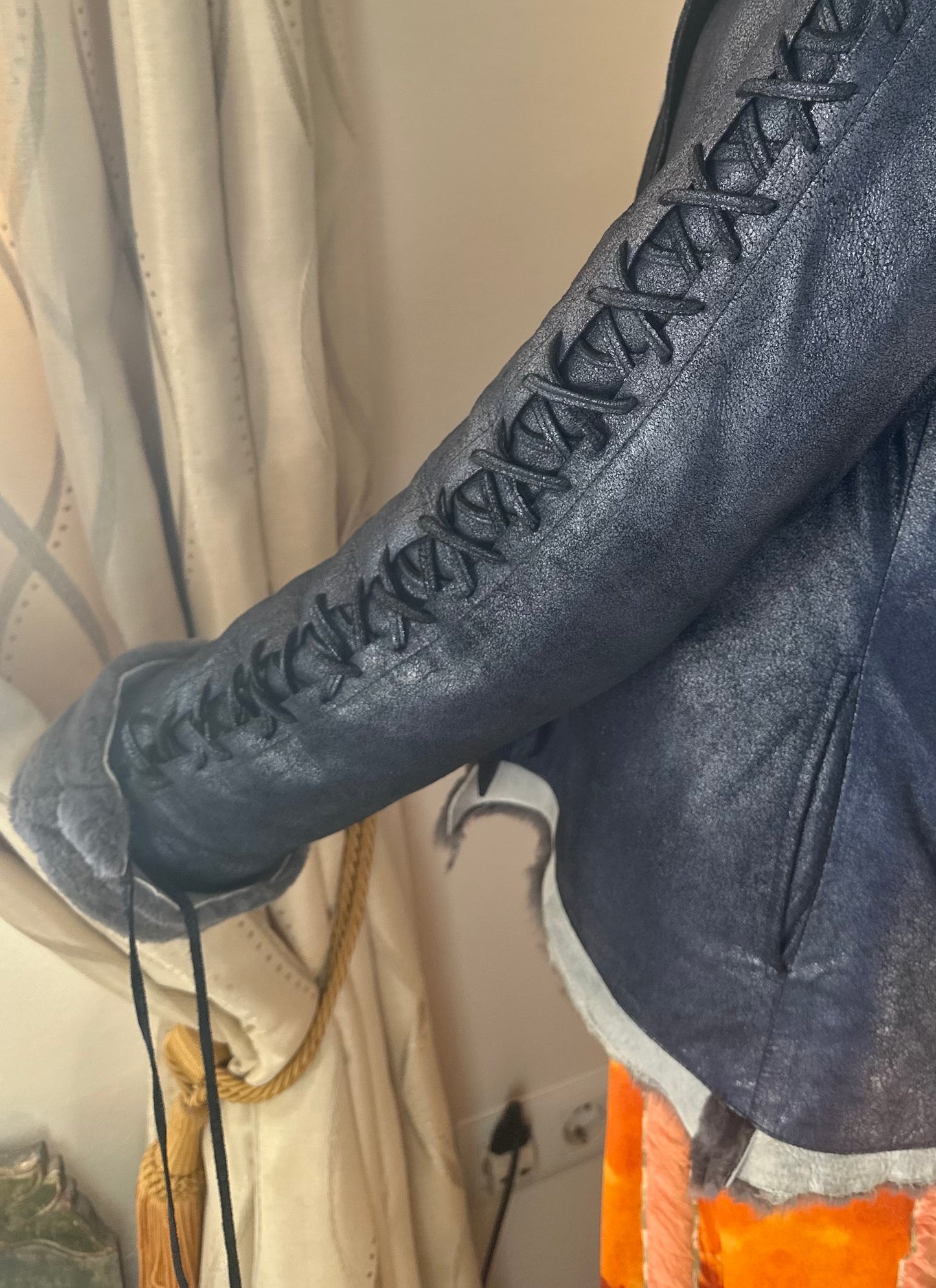 Midnight Ocean Reversible Winter Jacket