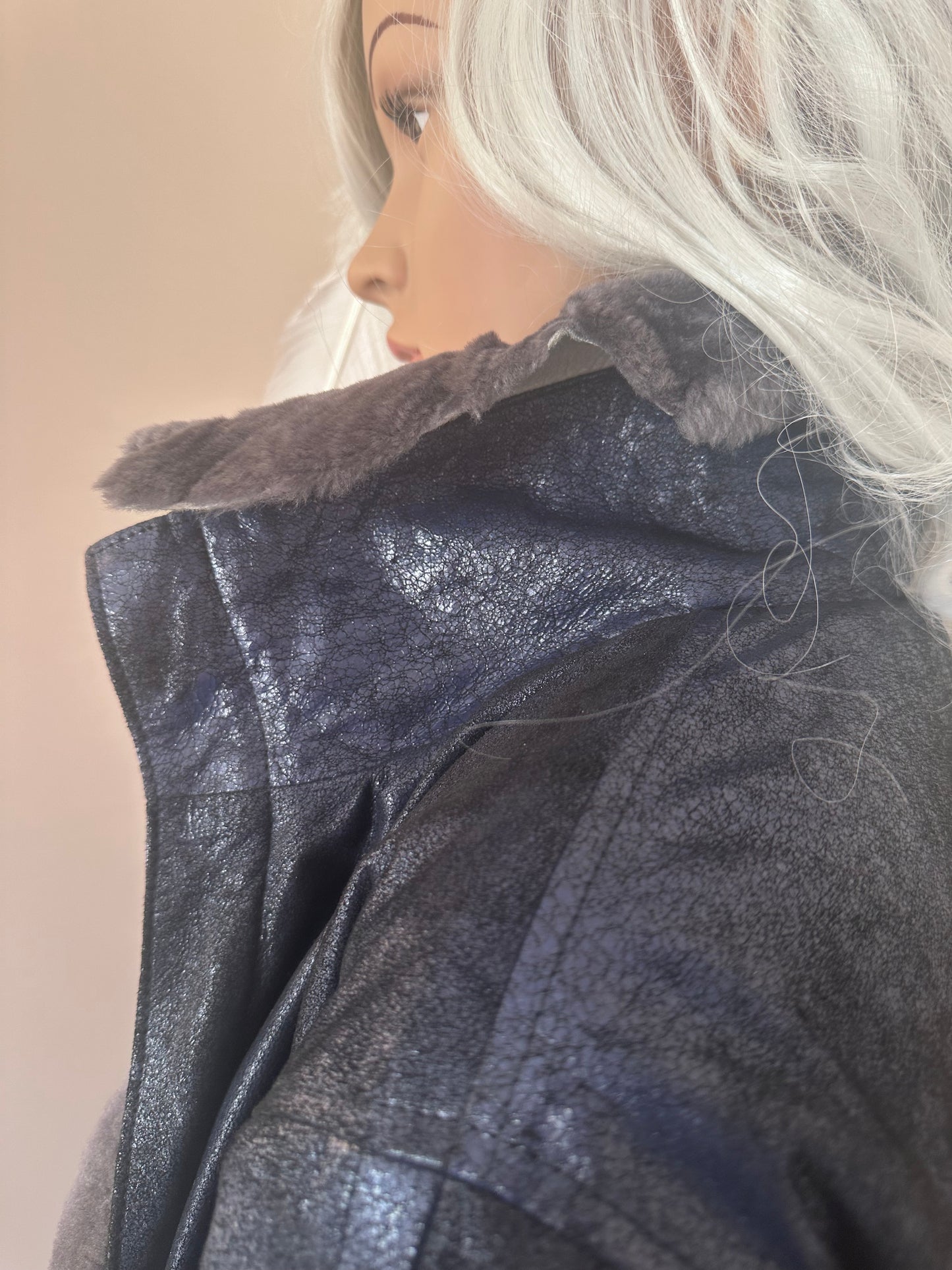 Midnight Ocean Reversible Winter Jacket