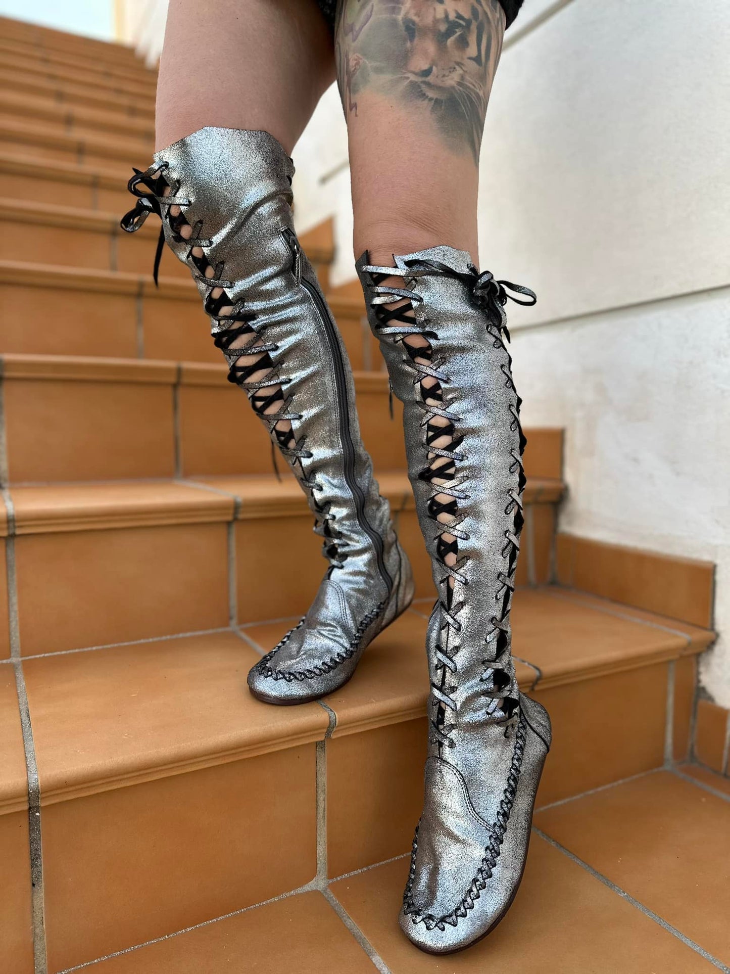 Christmas Glitter Surprise Boots
