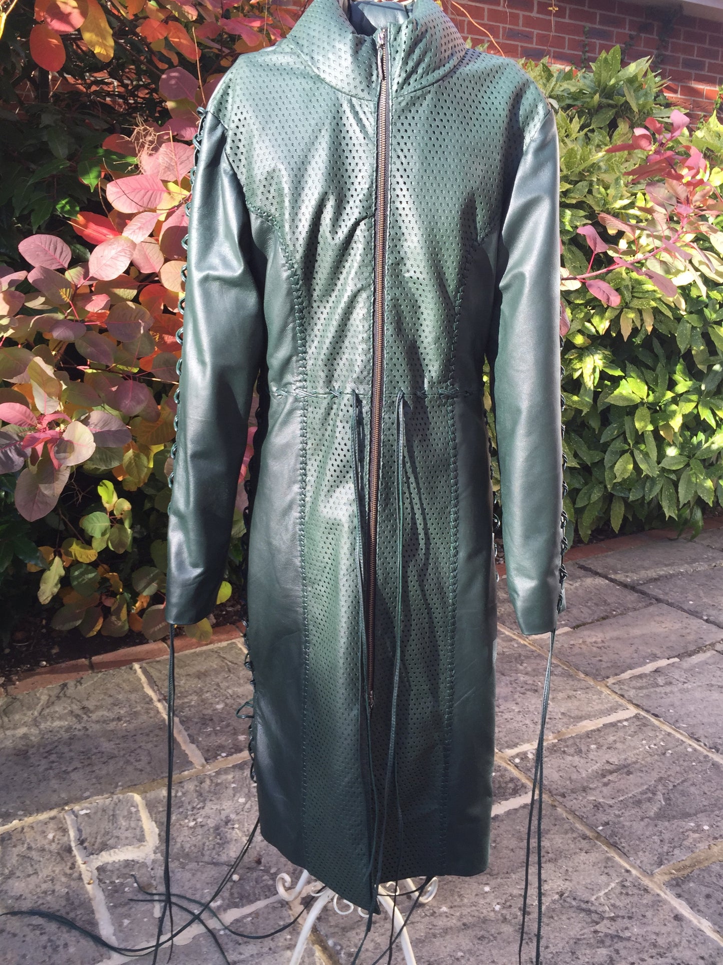 Gipsy Dharma Winter Leather Coat for Pre Order