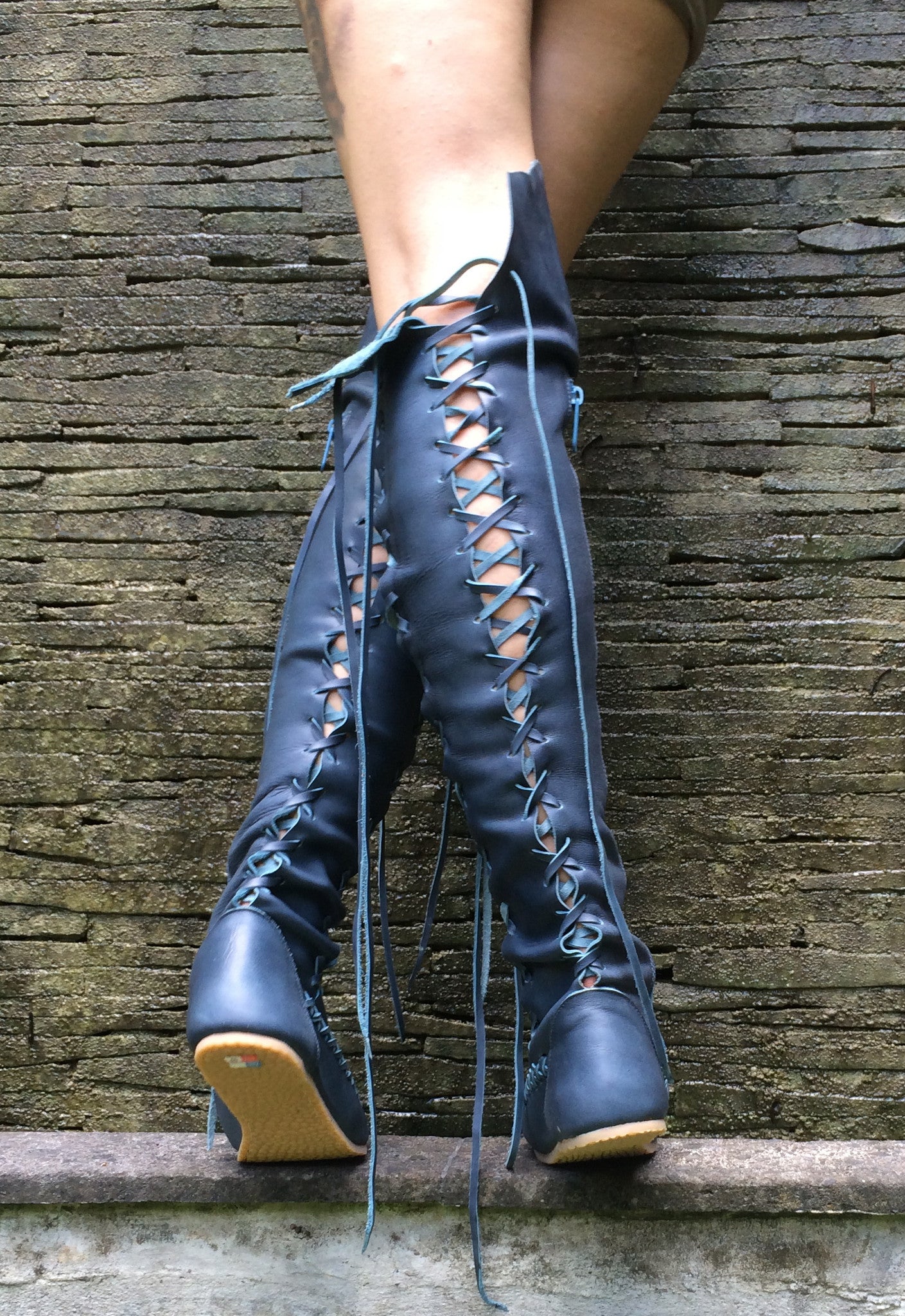 Midnight Ocean Gipsy Dharma Boots