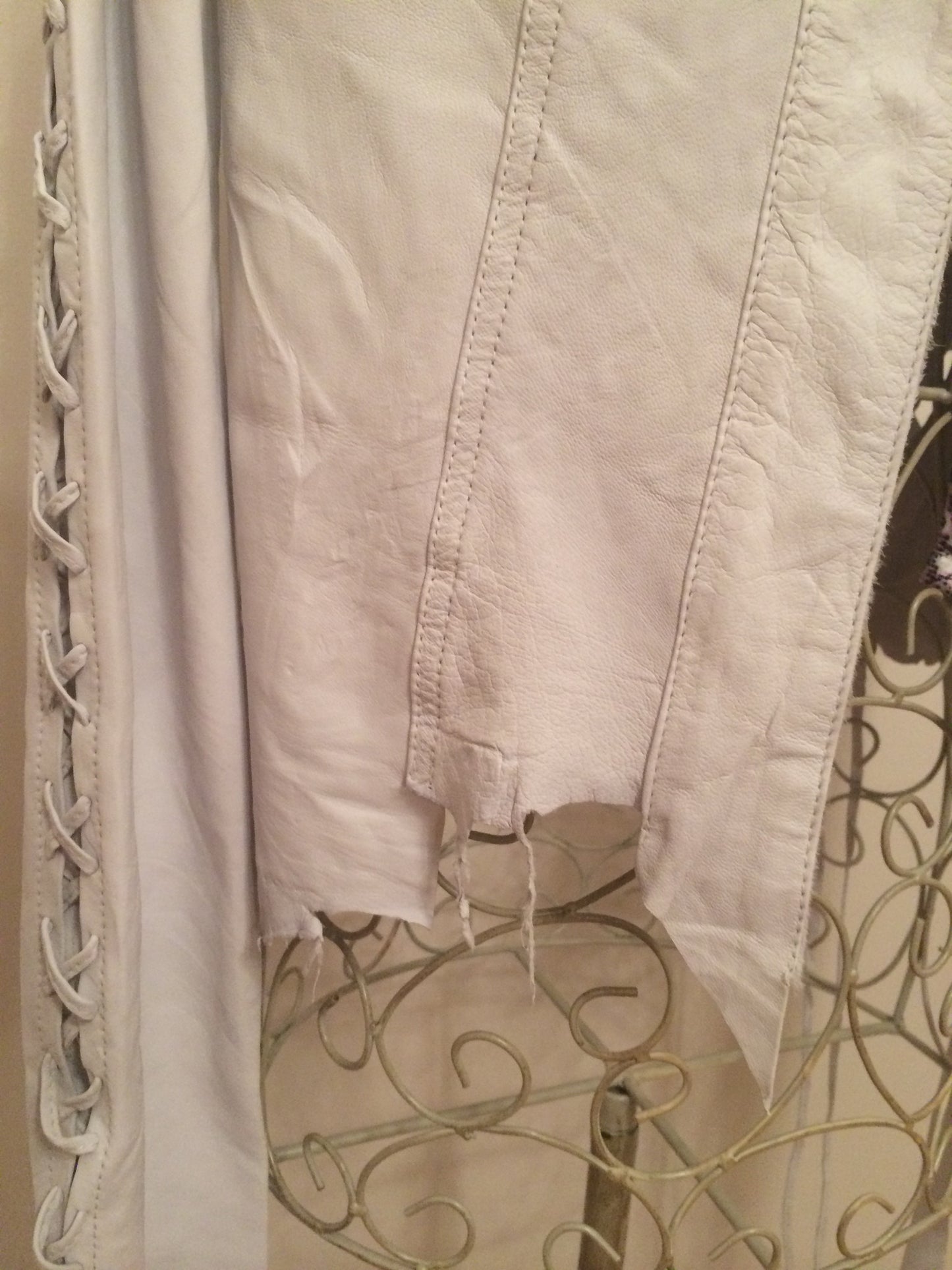White bolero jacket