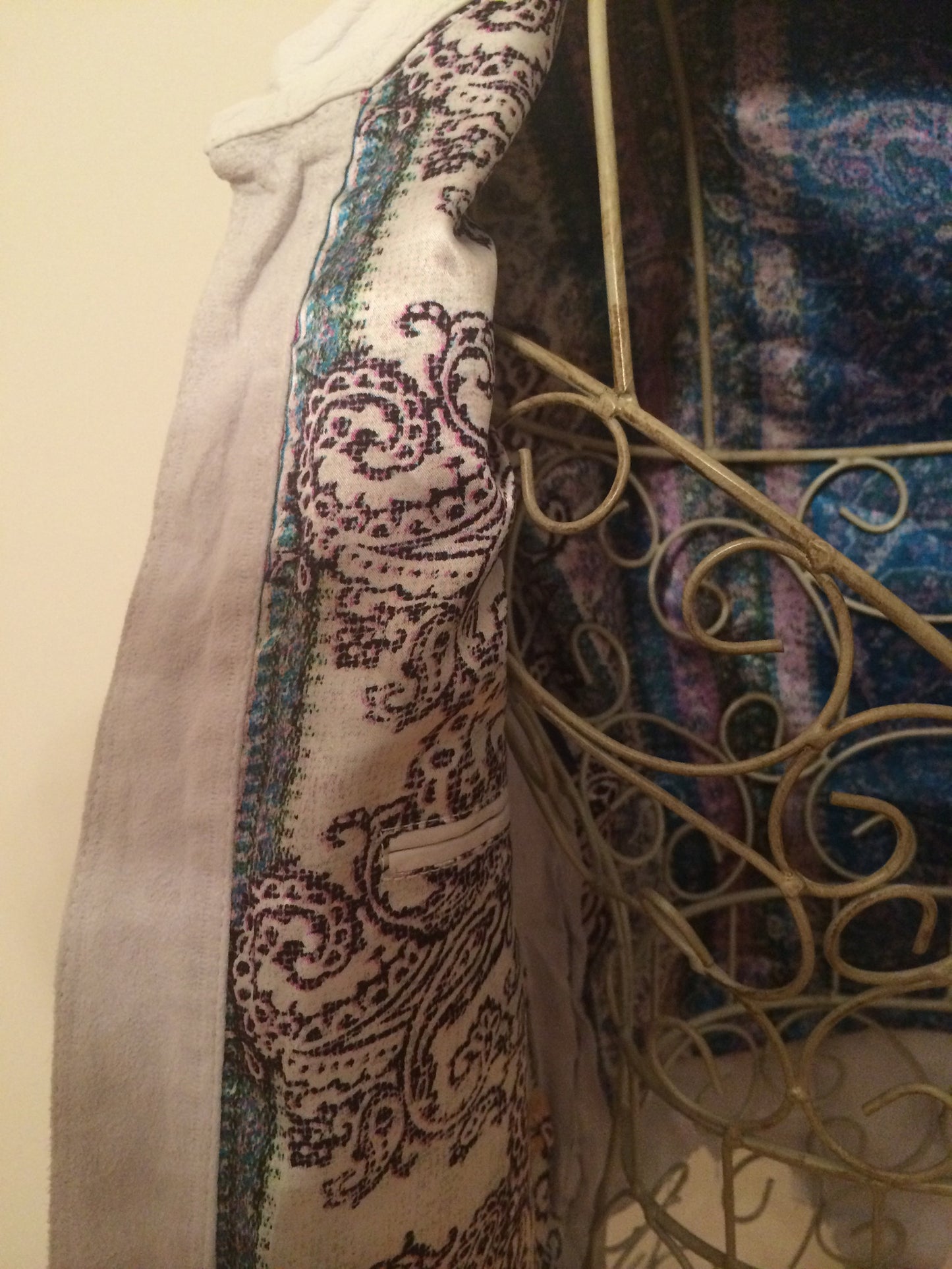 White bolero jacket
