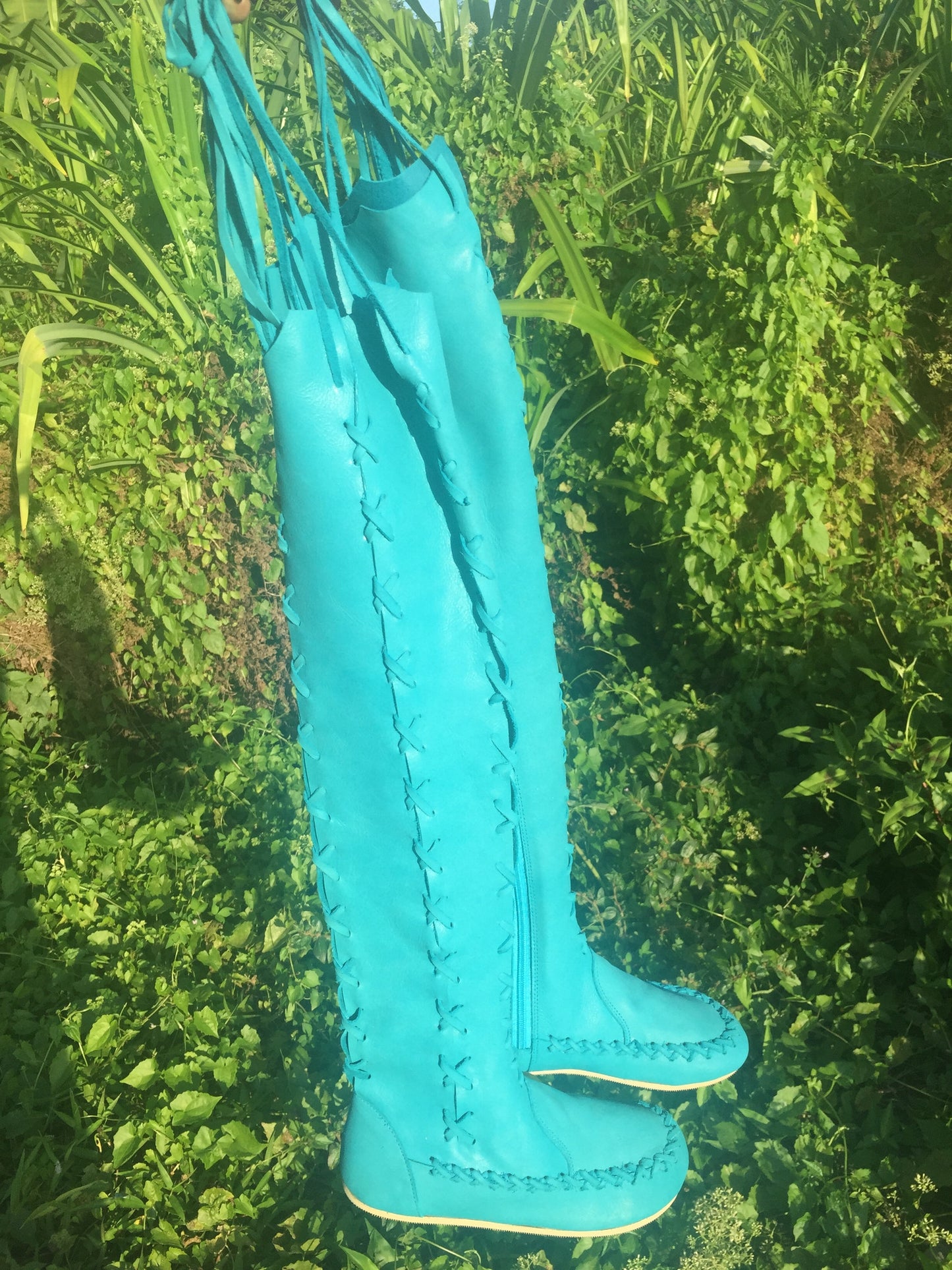 'Mermaid's dream' Knee High Boots for Pre Order
