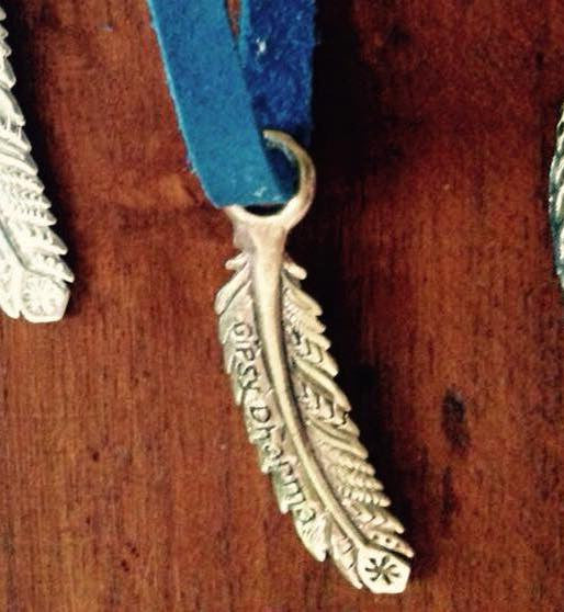 'Lucky Feather' Charm