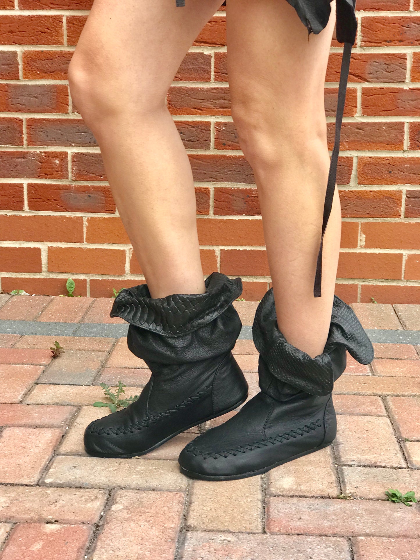 'Zapatillas Peter Pan' en negro para pedidos anticipados