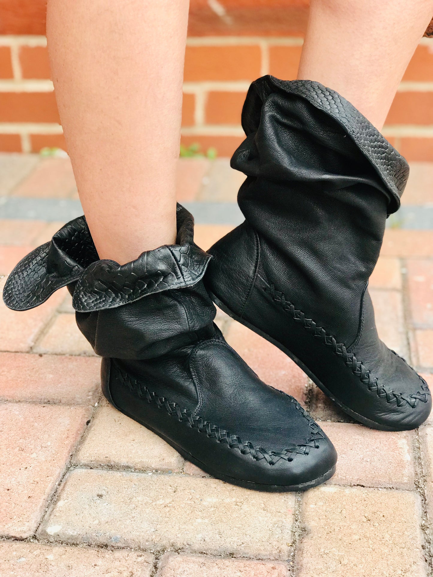 'Zapatillas Peter Pan' en negro para pedidos anticipados
