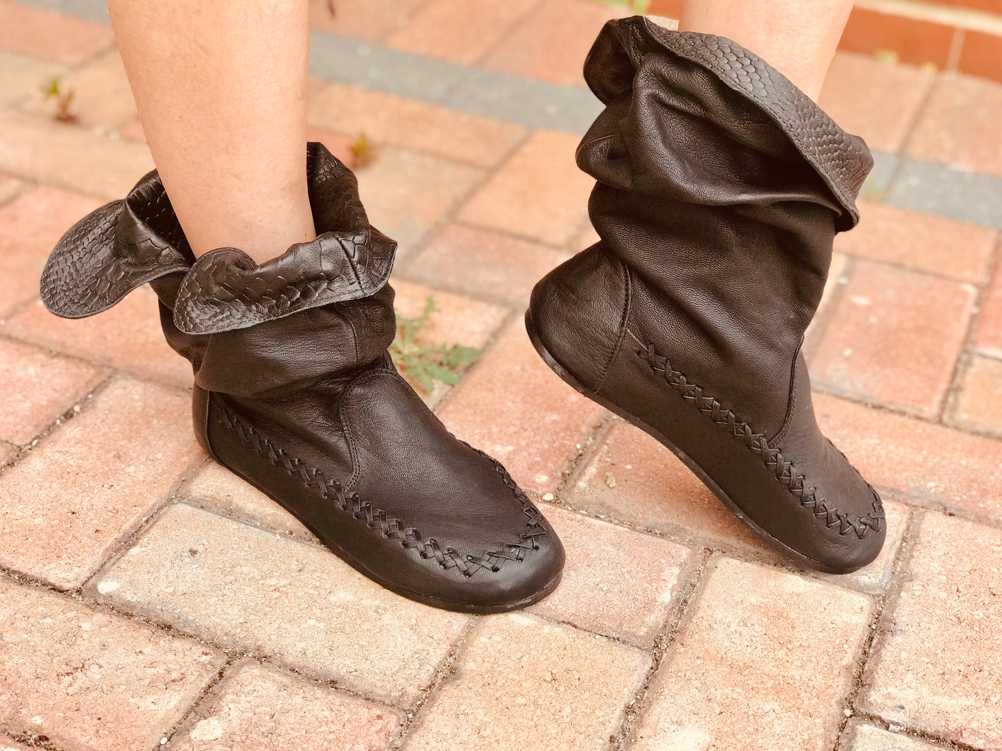 'Zapatillas Peter Pan' en negro para pedidos anticipados