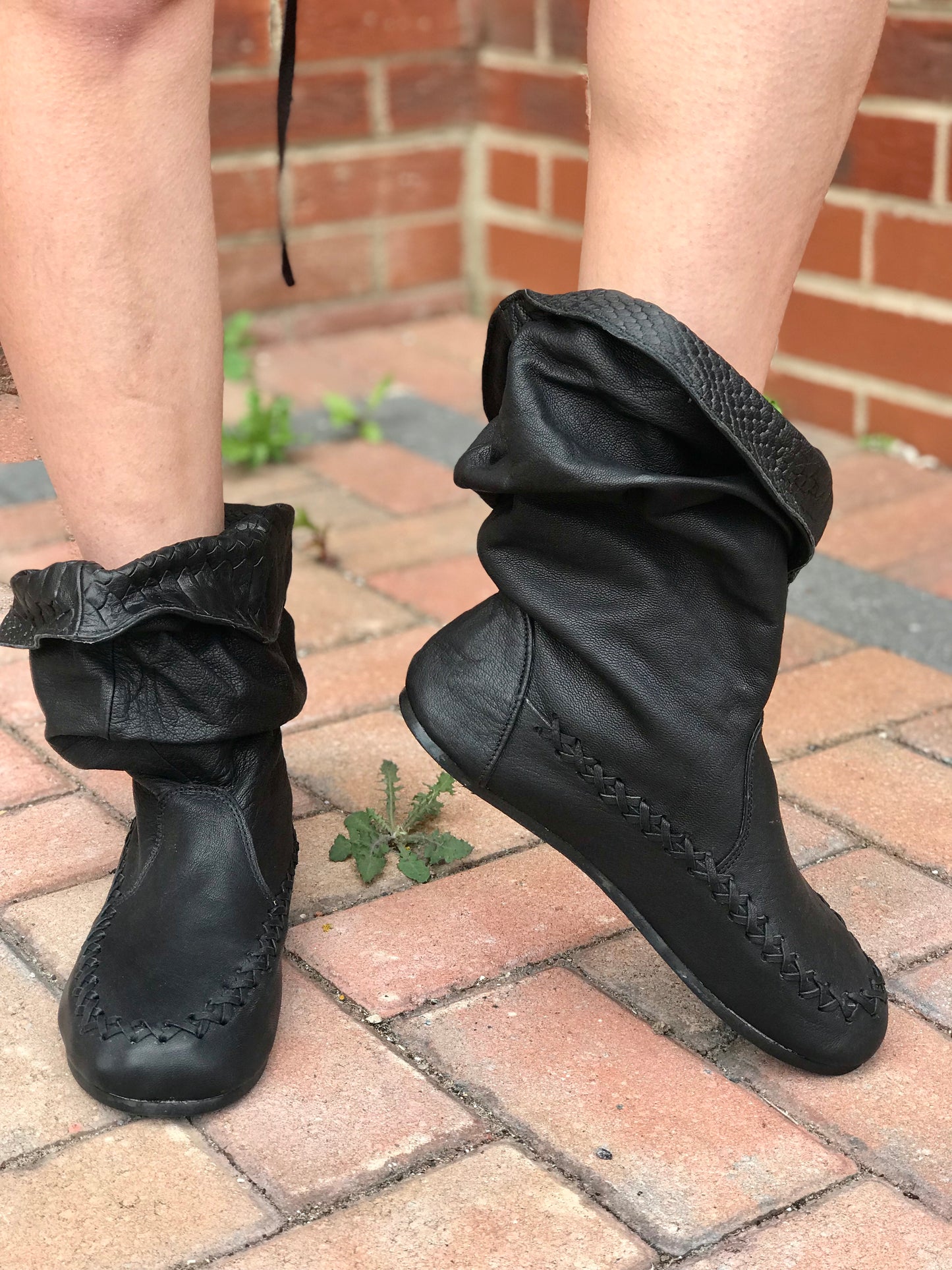'Zapatillas Peter Pan' en negro para pedidos anticipados