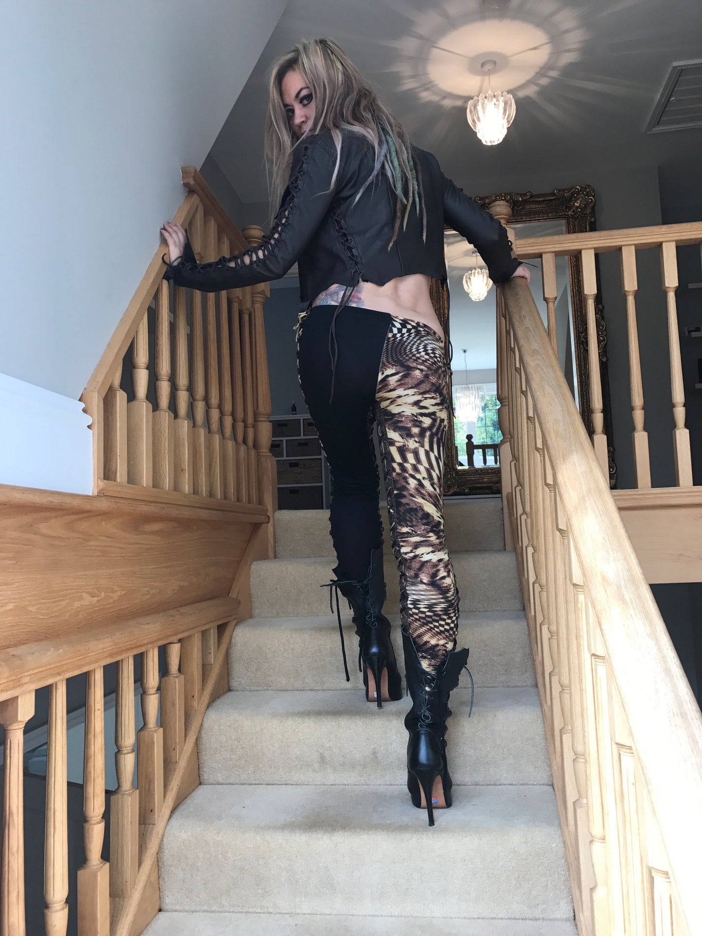Ms Perfect Black Leather Ankle Boots
