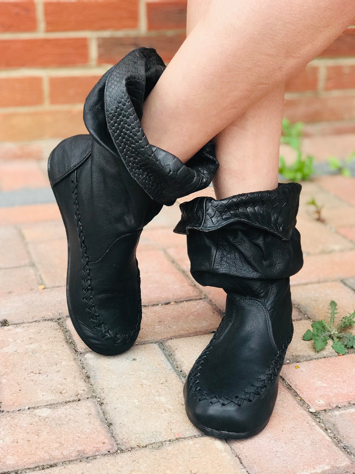 'Zapatillas Peter Pan' en negro para pedidos anticipados