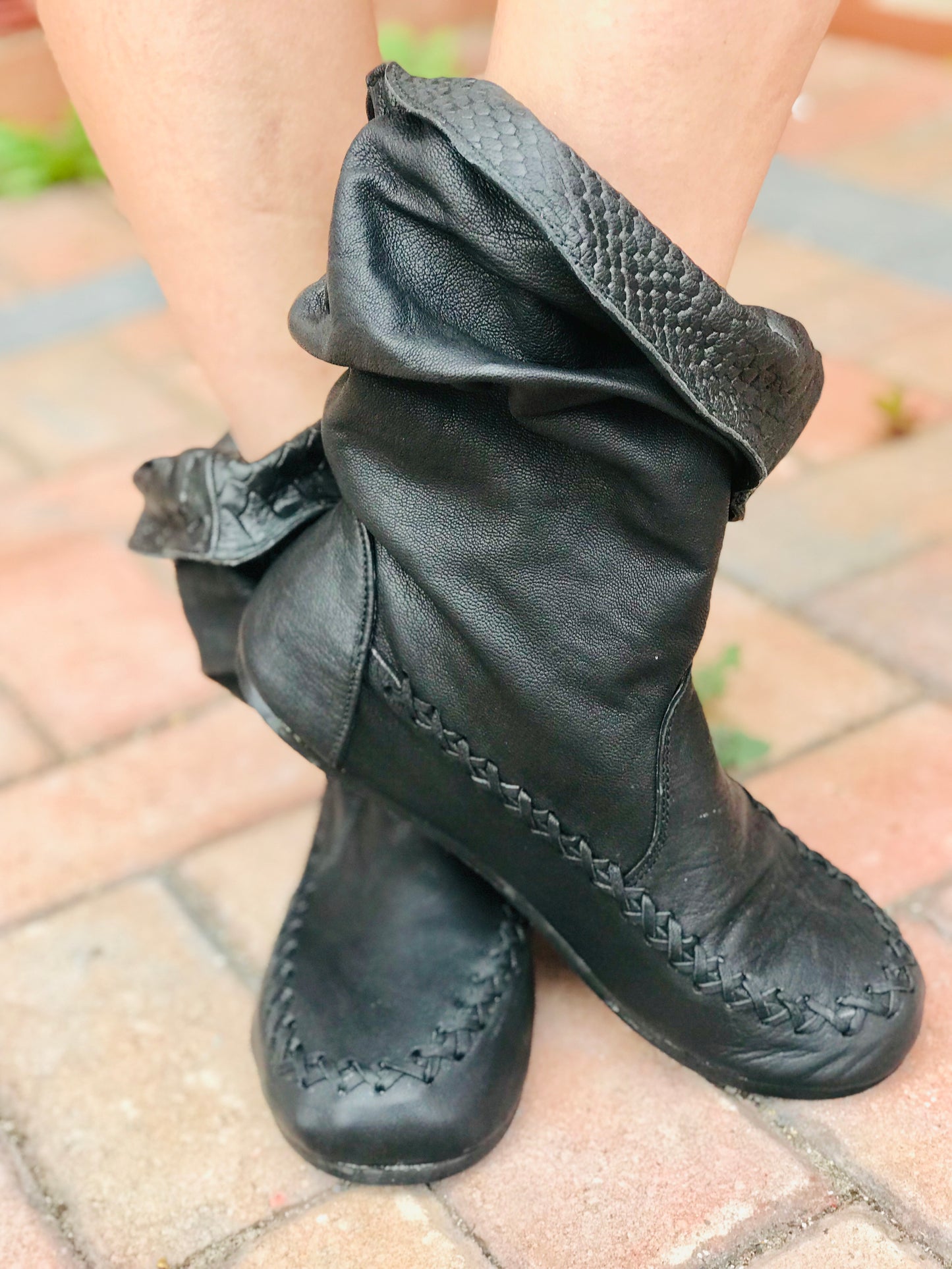 'Zapatillas Peter Pan' en negro para pedidos anticipados
