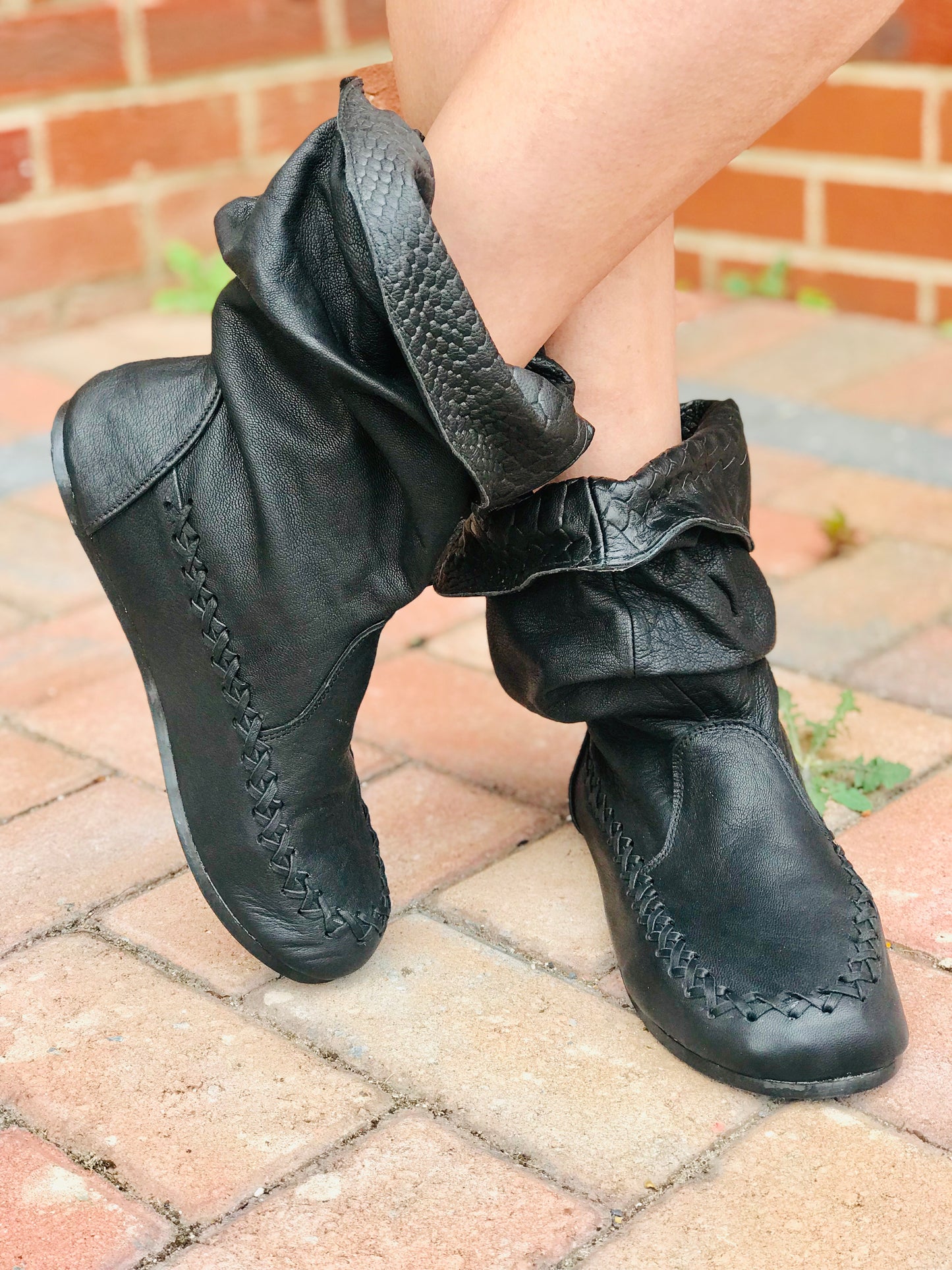 'Zapatillas Peter Pan' en negro para pedidos anticipados
