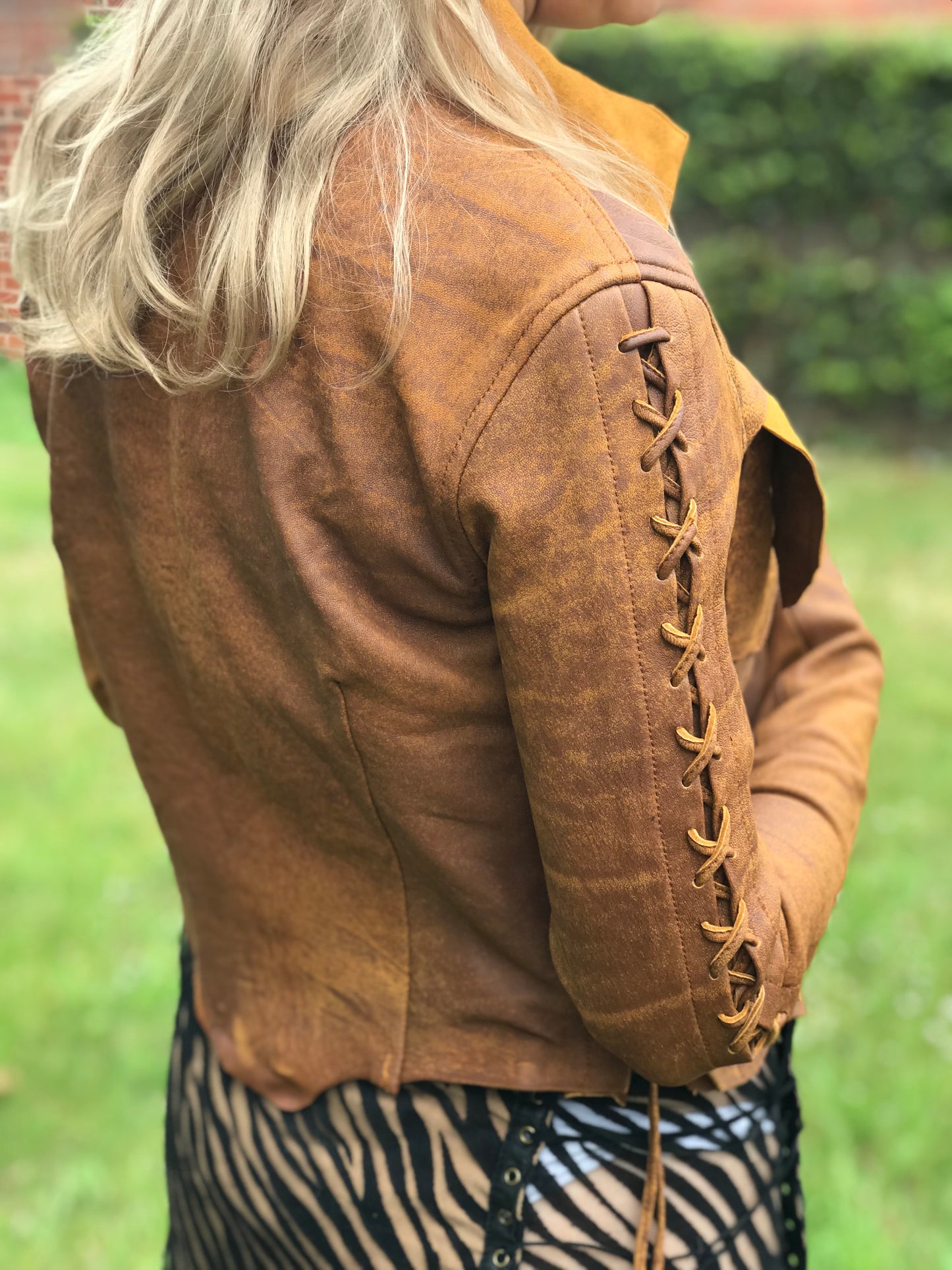 Tan Bolero Jacket fro pre order