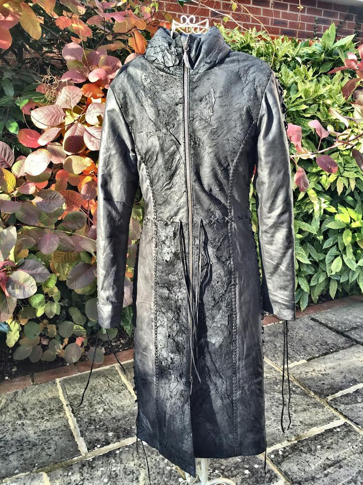 Gipsy Dharma Winter Leather Coat for Pre Order