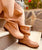 'Fairy Slippers' Peach Ankle Boots for Pre Order