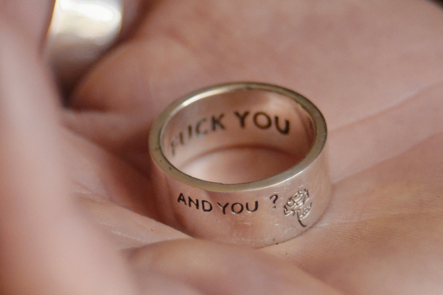Guns'n Roses Ring  'And you... F*** you!'