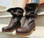 'Fairy Slippers' Brown Ankle Boots for Pre Order