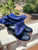 'Fairy Slippers' Ankle Boots in Royal Navy for Pre Order