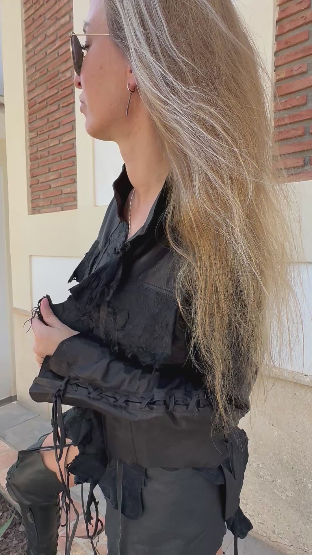 Leather Jacket – Beige Balero Jacket | Gipsy Dharma