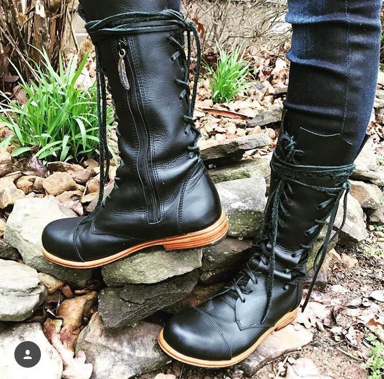 2 for 1 'Clockwork Fairy' Knee High Boots and a pair of Ankle boots for free