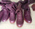 'Clockwork Fairy' Knee High Boots in Plum