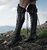 2 for 1 'Clockwork Fairy' Knee High Boots and a pair of Ankle boots for free