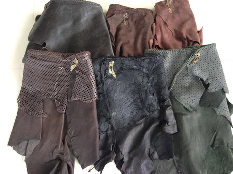 '2 for1' Leather Skirts