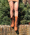 Victorian Ankle boots in Tan