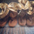 'Peter Pan Slippers' in Tan with Gold for Pre Order
