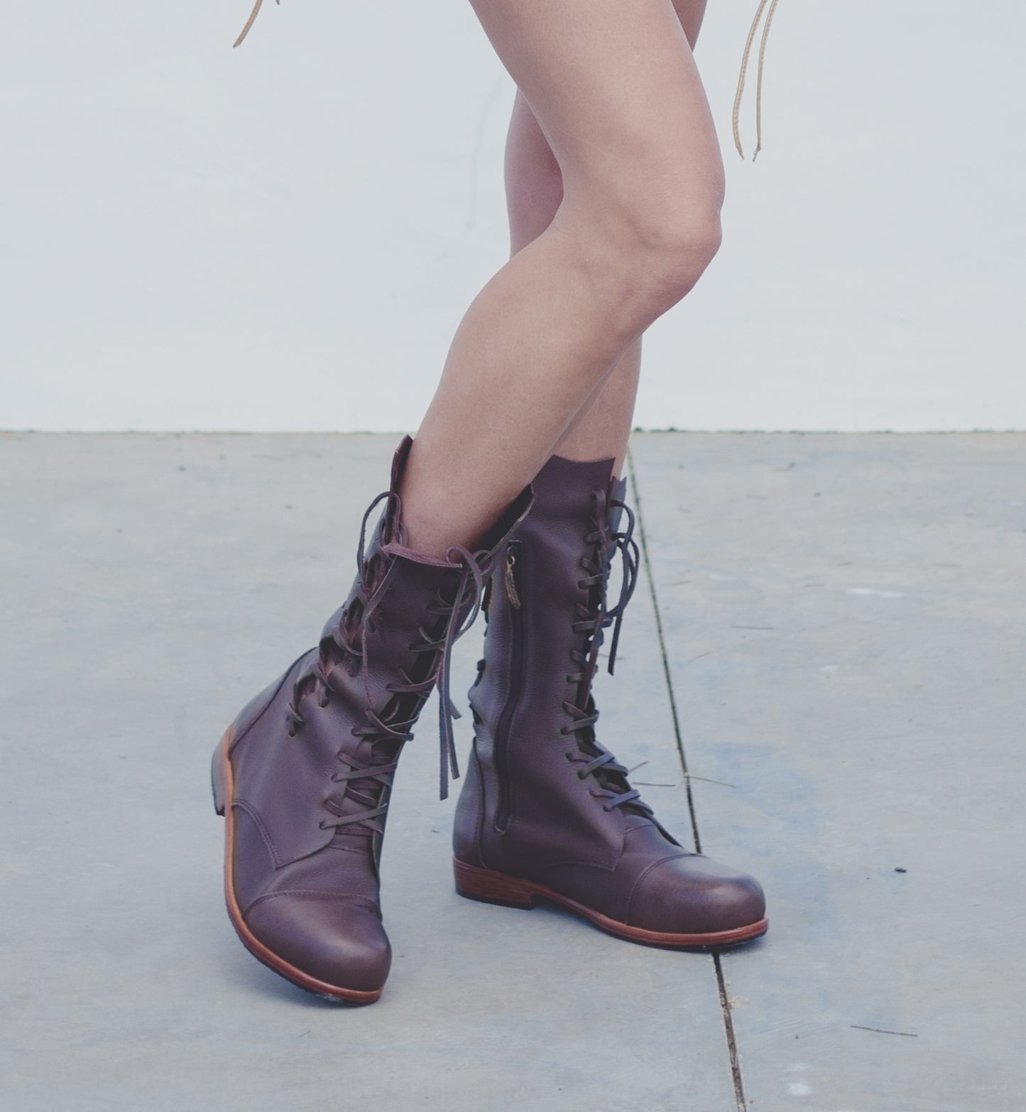 'Clockwork Fairy' Ankle Boots in Brown for Pre Order