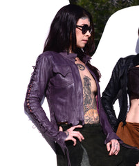 'Purple Love' Bolero Jacket Sample