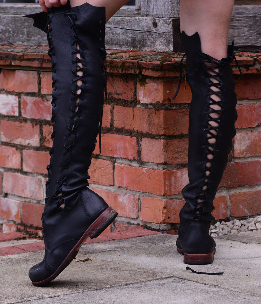 Leather Boots – Clockwork Fairy Ankle Leather Boots For Women | Gip...