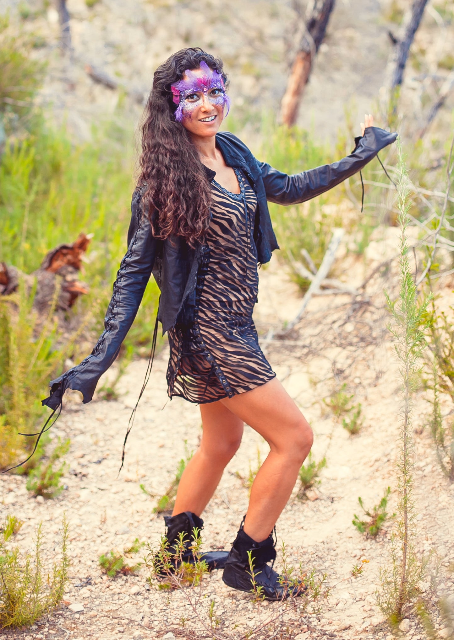 Ms Perfect Laced Up Dress