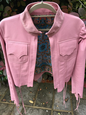 'It's a girl!' pink bolero jacket for Pre Order