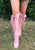 'Romance Never Dies' Knee High Leather Boots for Pre Order