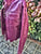 Plum leather jacket