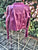 Plum leather jacket