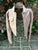 'Cream' Leather Bolero Jacket for Pre Order