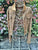 Leopard Print Tan Leather Bolero Jacket for Pre Order