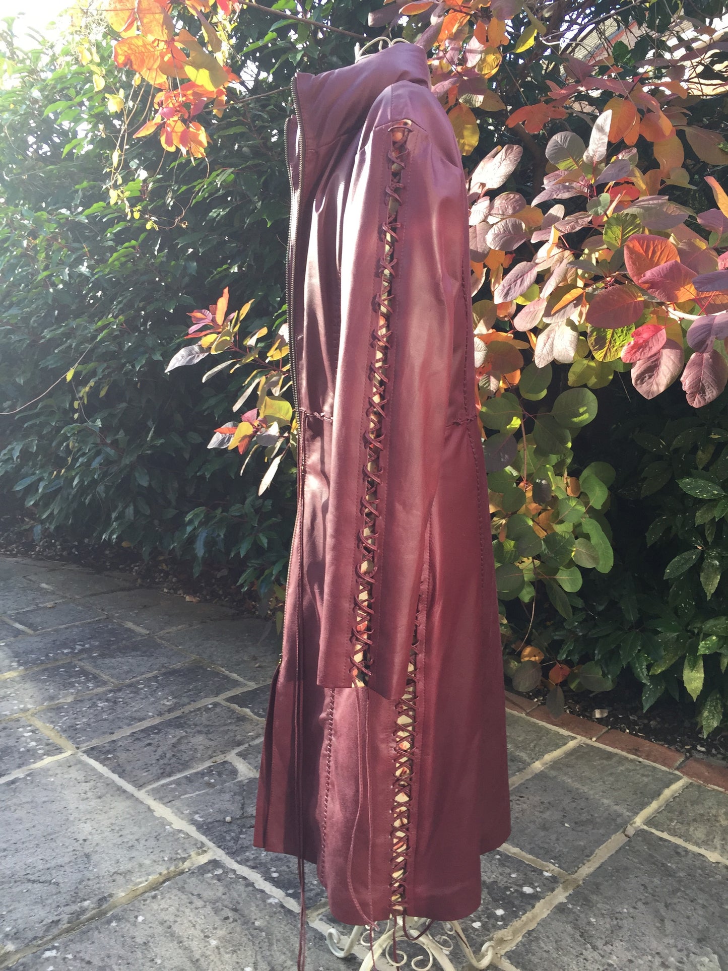 Gipsy Dharma Winter Leather Coat for Pre Order