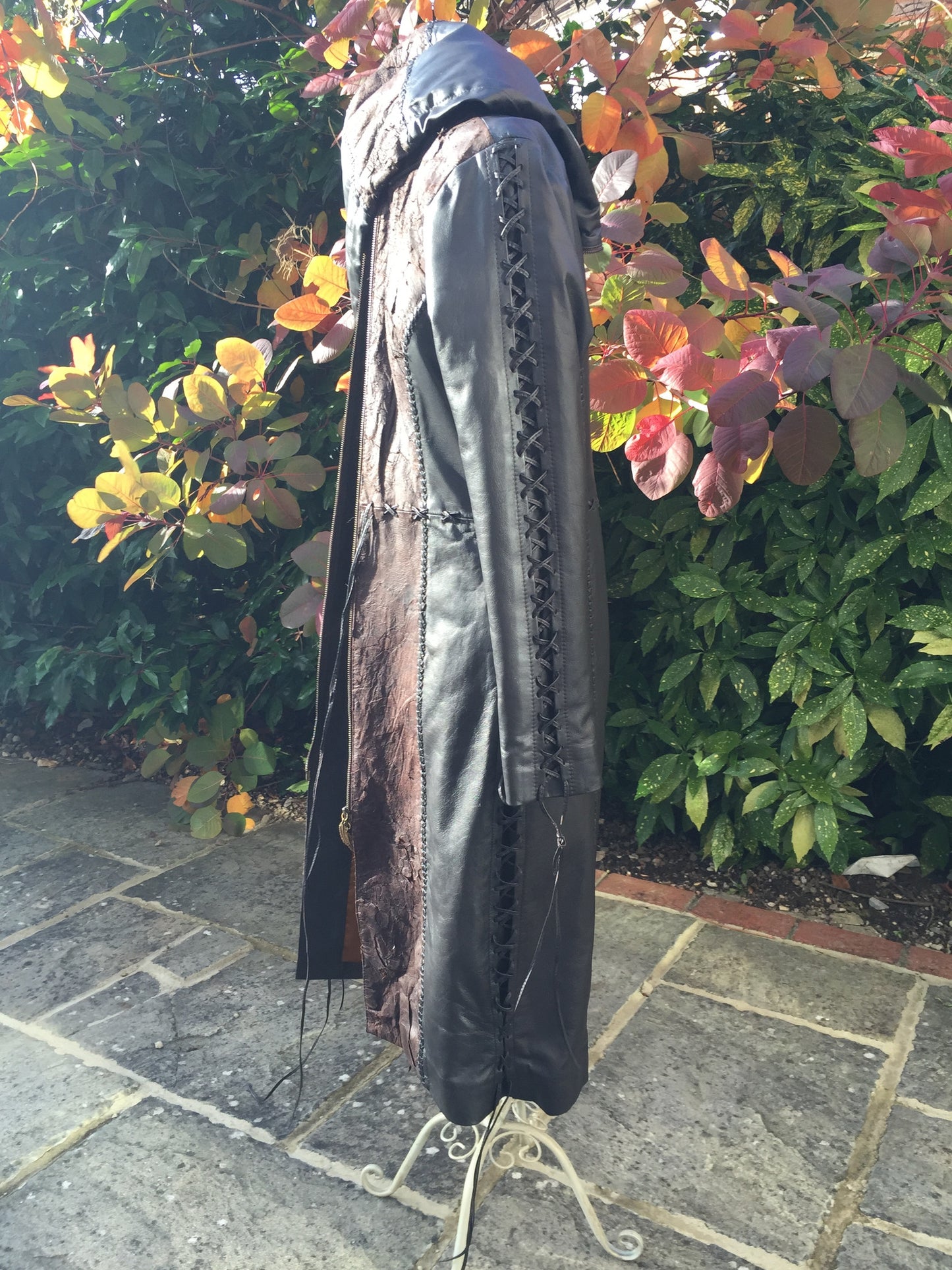 Gipsy Dharma Winter Leather Coat for Pre Order