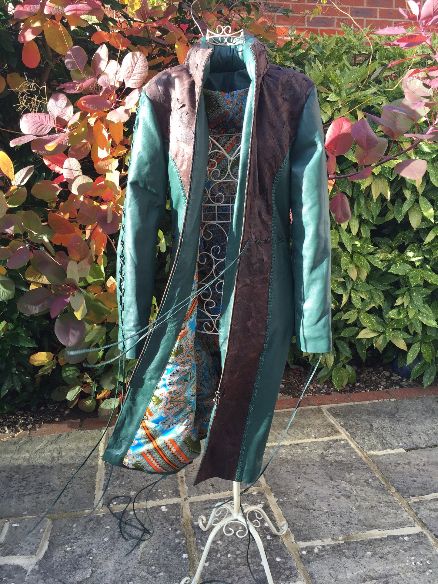 Gipsy Dharma Winter Leather Coat for Pre Order