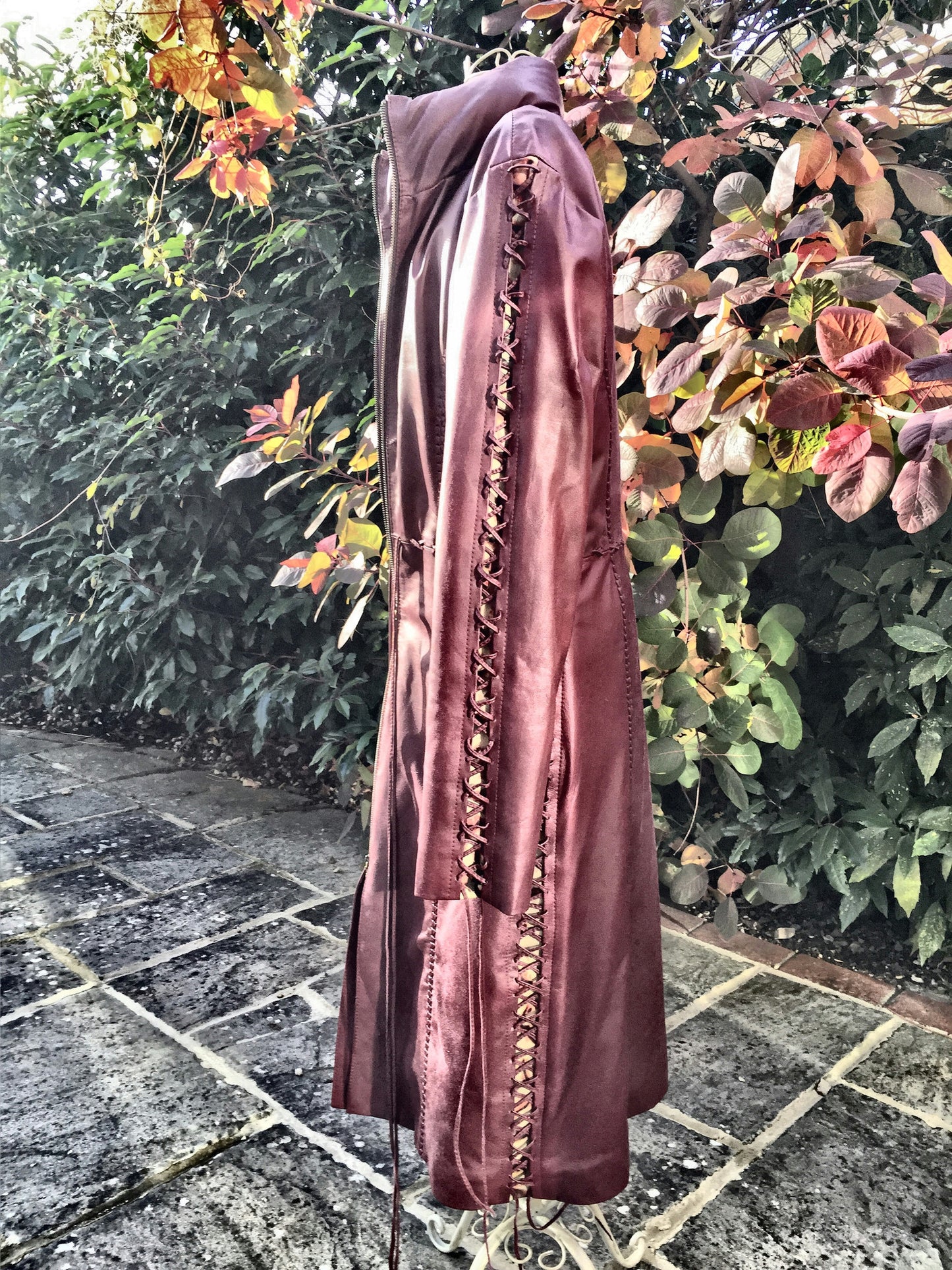 Gipsy Dharma Winter Leather Coat for Pre Order