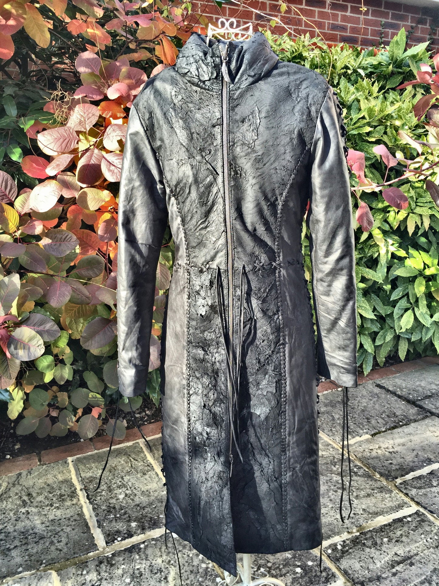 Gipsy Dharma Winter Leather Coat for Pre Order