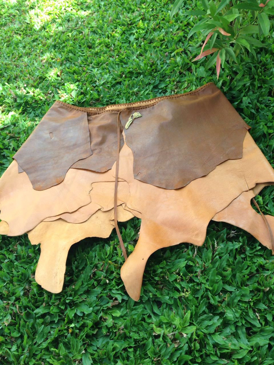 Fairy Whisper Leather Skirt