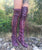 'Plum' Over The Knee High Leather Boots for Pre Order